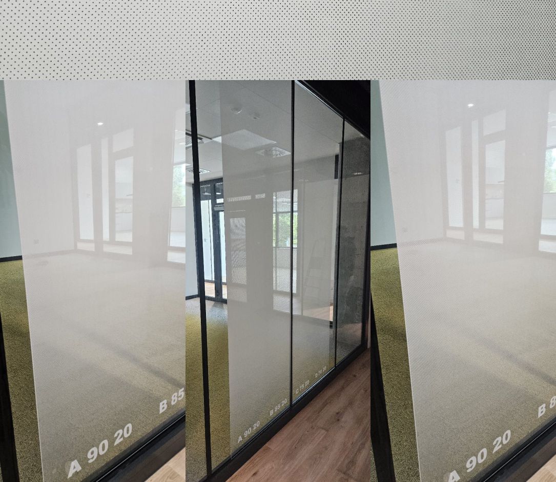 Wydruk białym tuszem na folii bezbarwnej clear